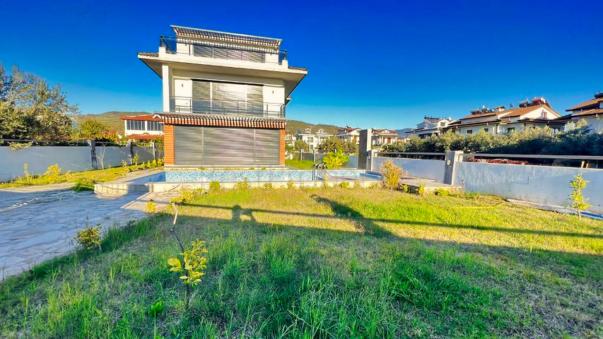 Вилла планировки 4+1 в районе Фетхие - Анталия 