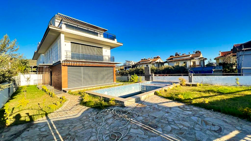 Вилла планировки 4+1 в районе Фетхие - Анталия 