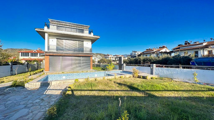 Вилла планировки 4+1 в районе Фетхие - Анталия 