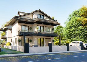 Вилла планировки 3+1 в районе Фетхие - Анталия 