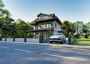 Вилла планировки 3+1 в районе Фетхие - Анталия 