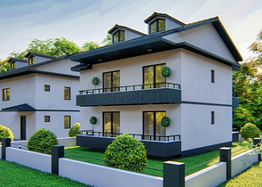 Вилла планировки 3+1 в районе Фетхие - Анталия 