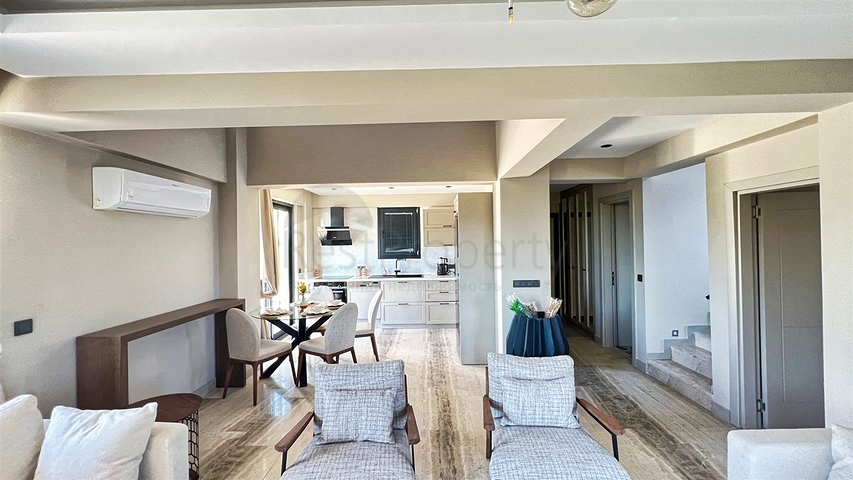 Вилла планировки 4+1 в районе Фетхие - Анталия