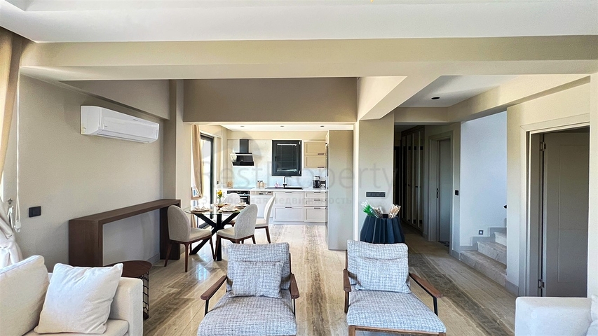 Вилла планировки 4+1 в районе Фетхие - Анталия