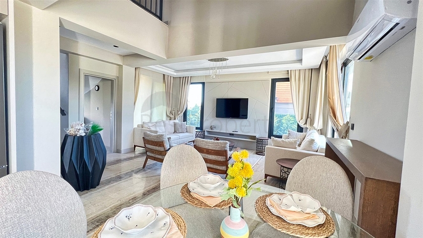 Вилла планировки 4+1 в районе Фетхие - Анталия