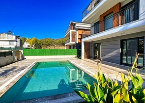 Вилла планировки 4+1 в районе Фетхие - Анталия