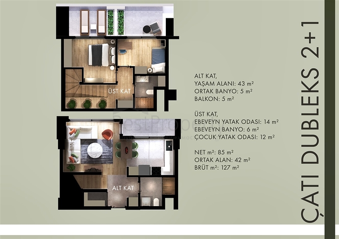 Инвестиционный проект в районе Алтынташ - Анталия