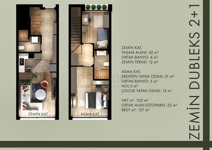 Инвестиционный проект в районе Алтынташ - Анталия