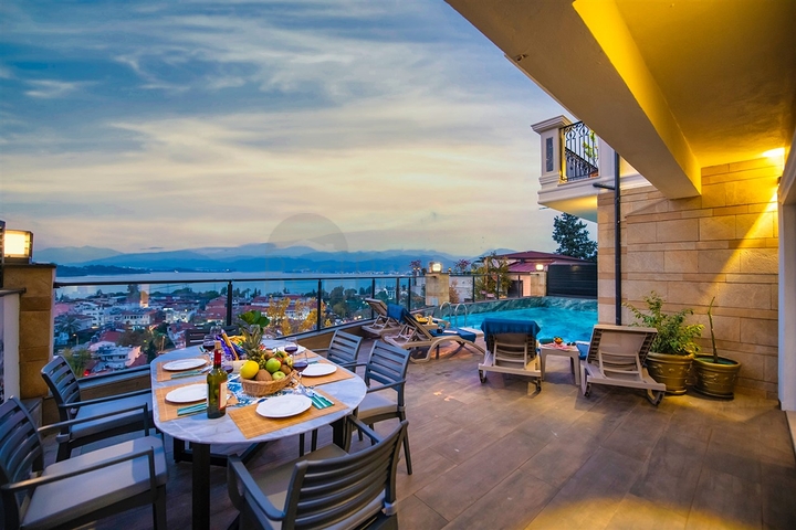 Вилла планировки 3+1 в районе Фетхие - Анталия