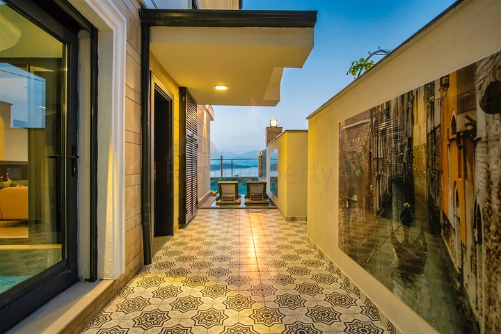 Вилла планировки 3+1 в районе Фетхие - Анталия