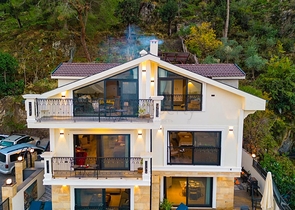 Вилла планировки 3+1 в районе Фетхие - Анталия