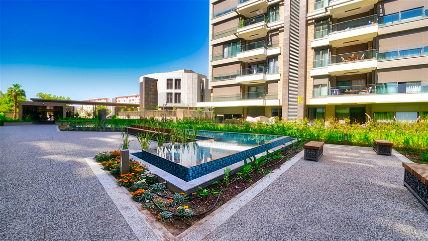 Квартира планировки 2+1 в микрорайоне Сителер - Анталия