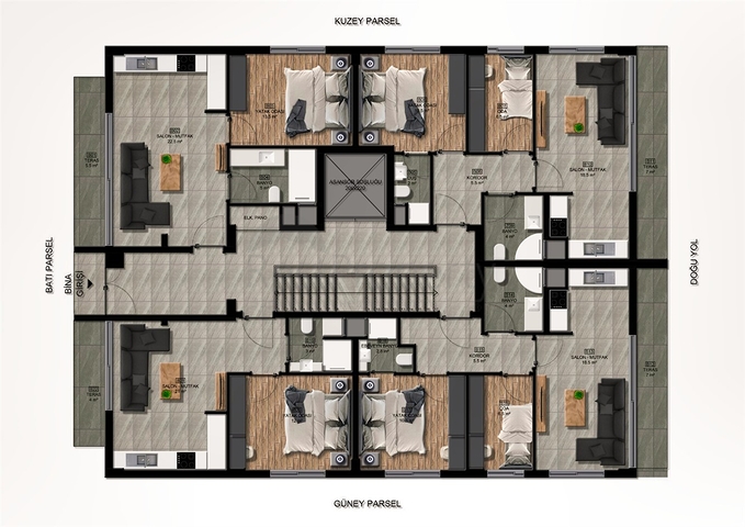 Инвестиционный проект в микрорайоне Учген - Анталия 