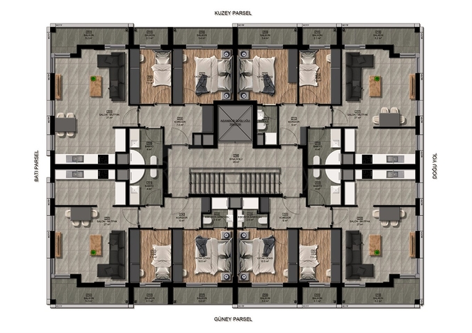 Инвестиционный проект в микрорайоне Учген - Анталия 
