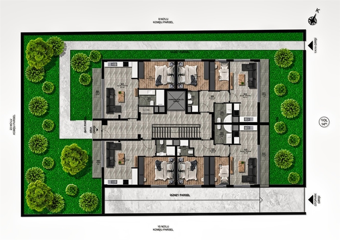 Инвестиционный проект в микрорайоне Учген - Анталия 