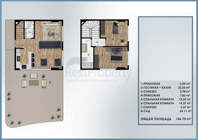 Инвестиционный проект в районе Алтынташ - Анталия