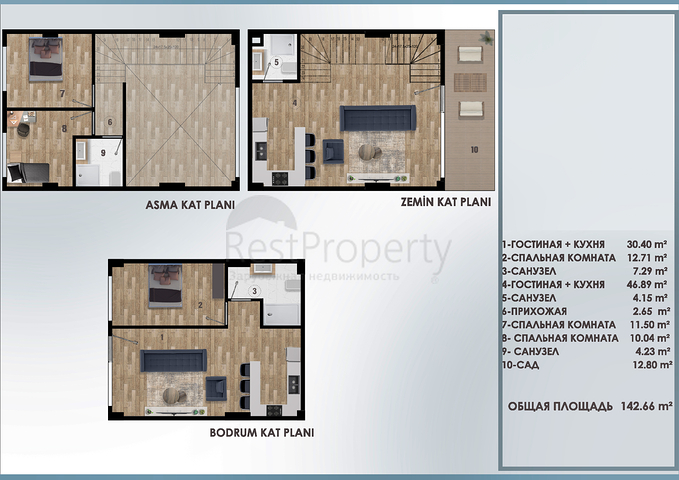 Инвестиционный проект в районе Алтынташ - Анталия