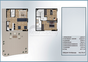 Инвестиционный проект в районе Алтынташ - Анталия