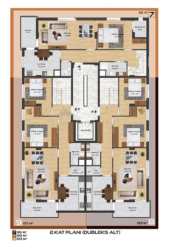 Инвестиционный проект в районе Кепез - Анталия 