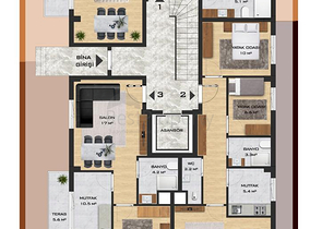 Инвестиционный проект в районе Кепез - Анталия 