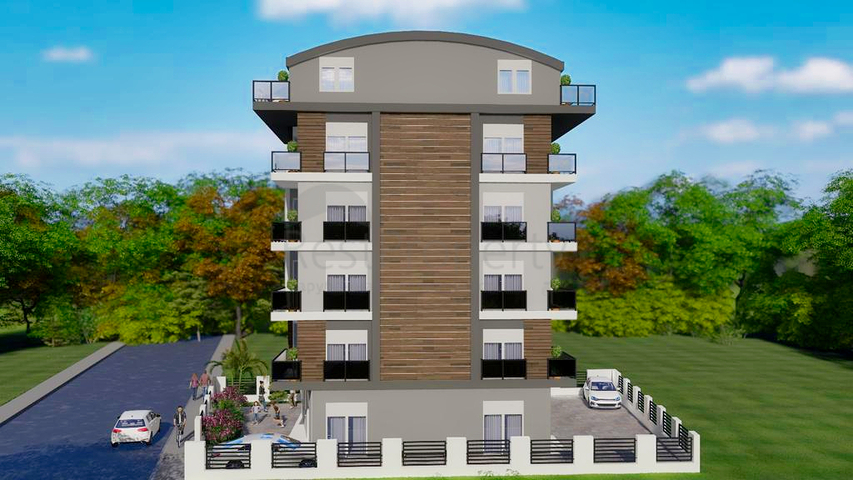 Квартиры планировки 1+1 и 2+1 в микрорайоне Кызыларык - Анталия 