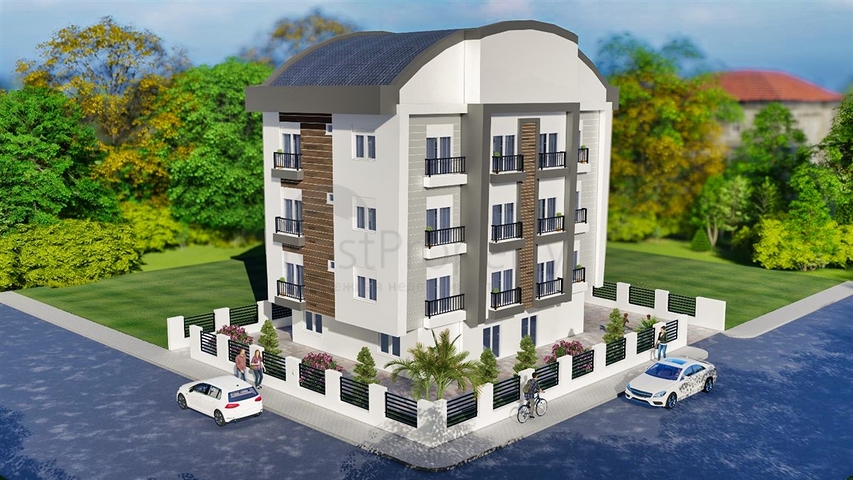 Квартиры планировки 1+1 в районе Кепез - Анталия 