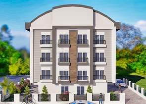 Квартиры планировки 1+1 в районе Кепез - Анталия 