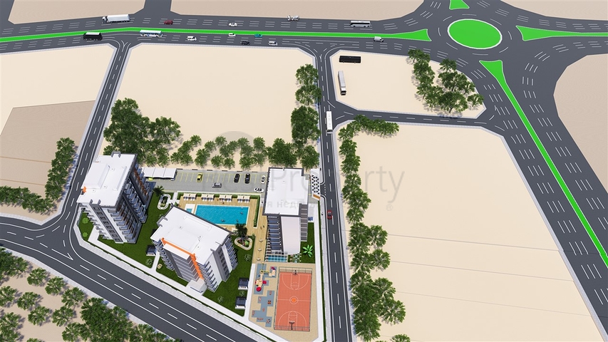 Инвестиционный проект в районе Алтынташ - Анталия