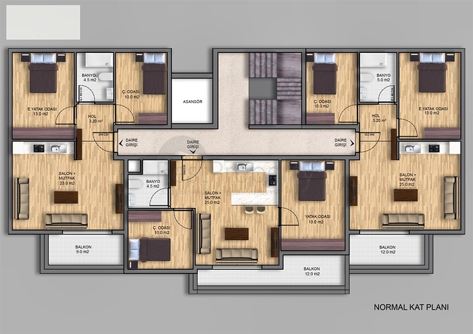 Инвестиционный проект в районе Алтынташ - Анталия