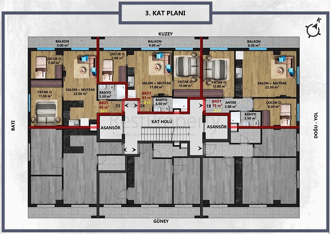 Инвестиционный проект в центре города Анталия 