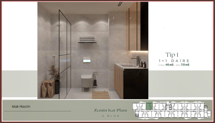 Инвестиционный проект в микрорайоне Гюзельоба - Анталия