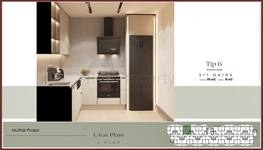 Инвестиционный проект в микрорайоне Гюзельоба - Анталия