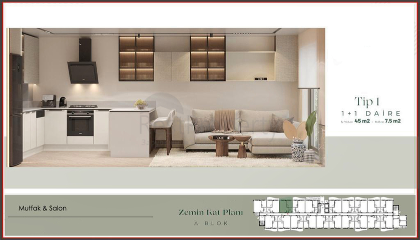 Инвестиционный проект в микрорайоне Гюзельоба - Анталия