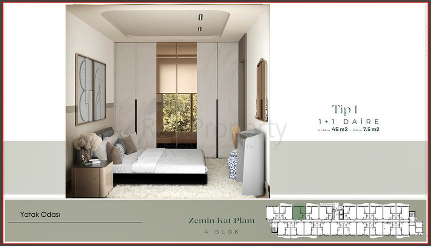 Инвестиционный проект в микрорайоне Гюзельоба - Анталия