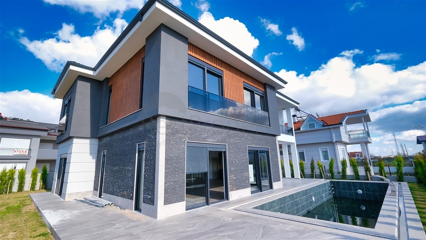 Вилла планировки 5+1 в районе Дошемеалты - Анталия 