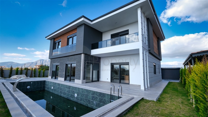 Вилла планировки 5+1 в районе Дошемеалты - Анталия 