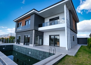 Вилла планировки 5+1 в районе Дошемеалты - Анталия 