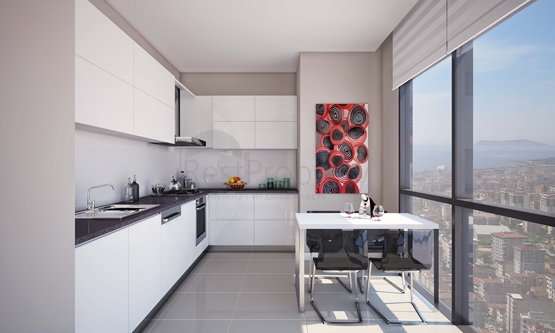 Готовый комплекс с видом на море и острова в районе Картал