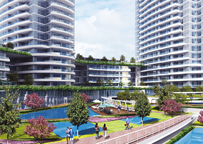 Готовый комплекс с видом на море и острова в районе Картал