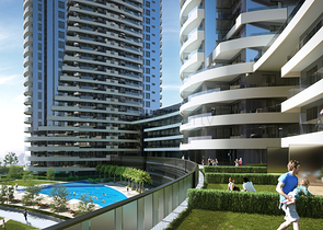 Готовый комплекс с видом на море и острова в районе Картал