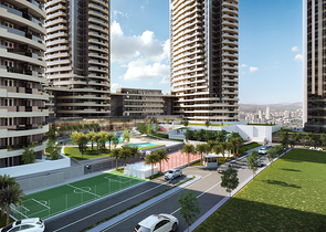 Готовый комплекс с видом на море и острова в районе Картал