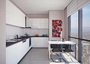 Готовый комплекс с видом на море и острова в районе Картал