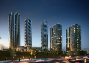 Готовый комплекс с видом на море и острова в районе Картал