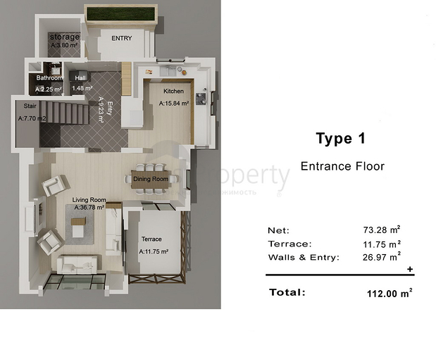Виллы в микрорайоне Хаджисекилер - Анталия