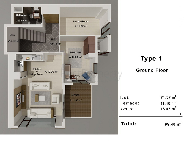 Виллы в микрорайоне Хаджисекилер - Анталия