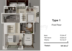 Виллы в микрорайоне Хаджисекилер - Анталия