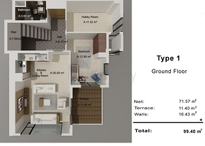 Виллы в микрорайоне Хаджисекилер - Анталия