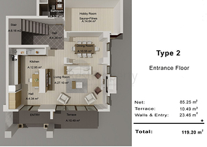 Виллы в микрорайоне Хаджисекилер - Анталия