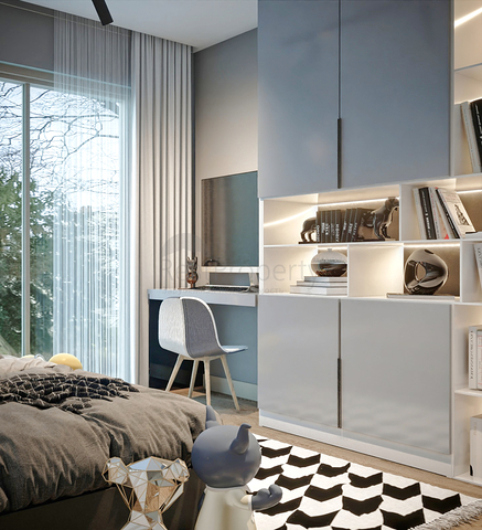 Квартиры планировки 4+1 и 5+1 дуплекс в микрорайоне Алтынова - Анталия