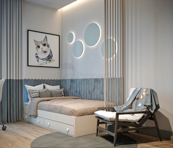 Квартиры планировки 4+1 и 5+1 дуплекс в микрорайоне Алтынова - Анталия